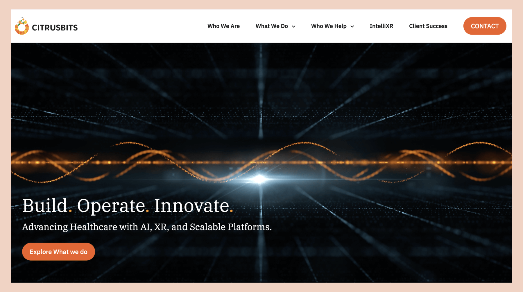 CitrusBits homepage.png