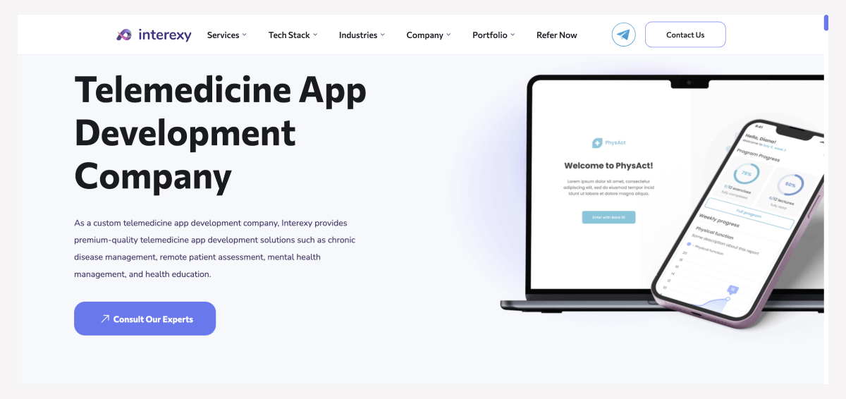 Interexy telemedicine software development.png