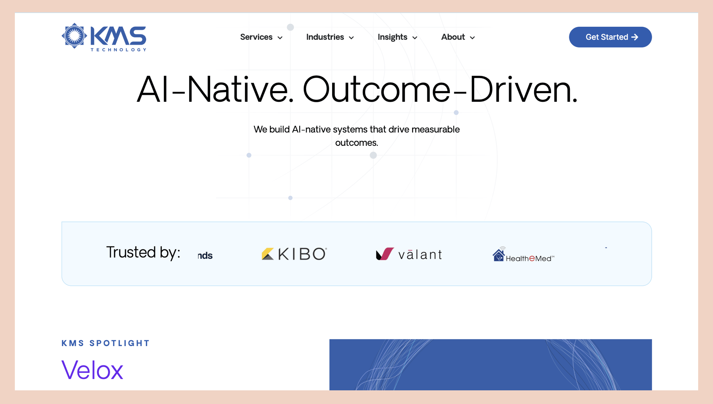 KMS Healthcare homepage.png