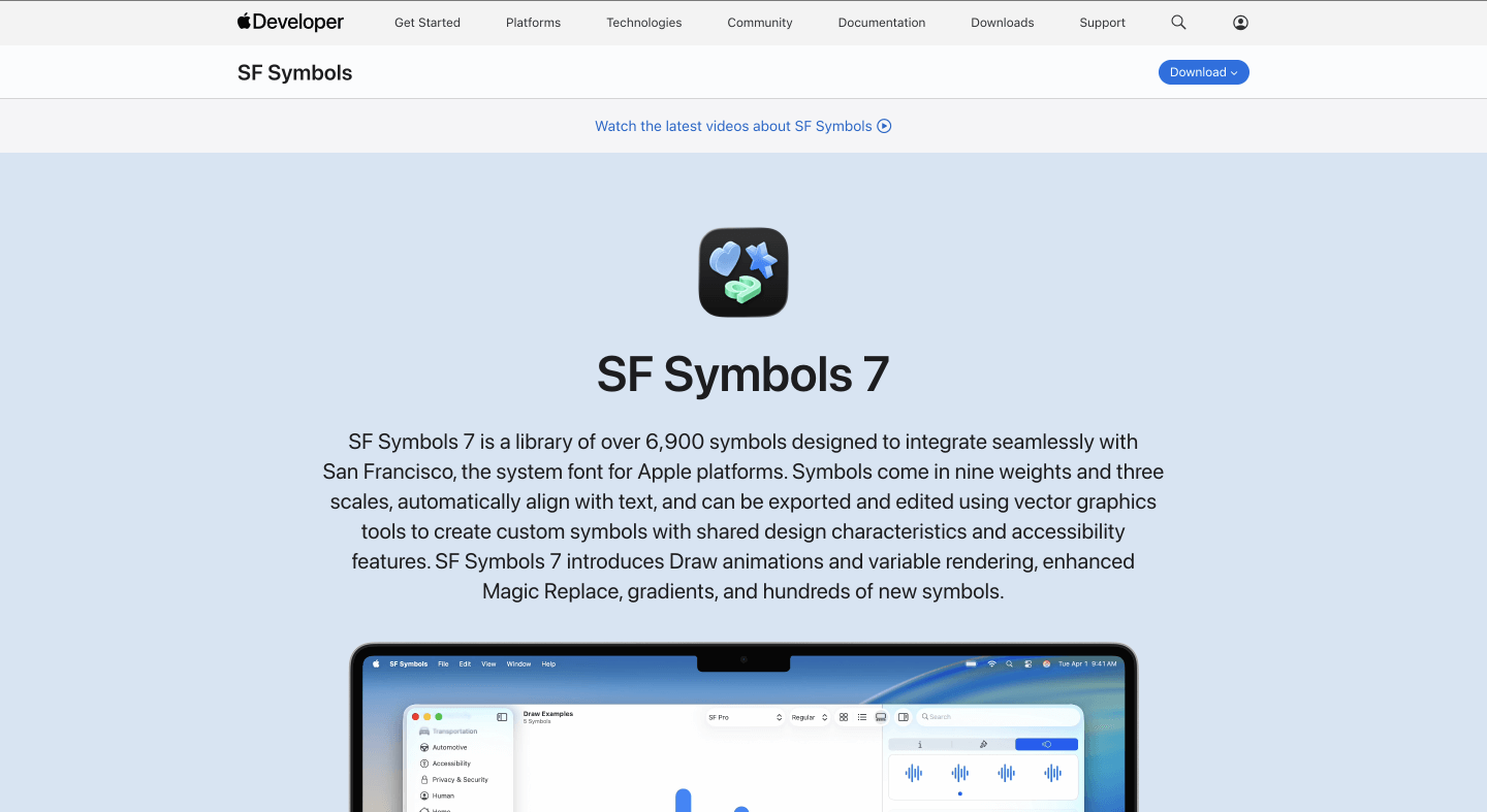 SF Symbols 7 homepage.png