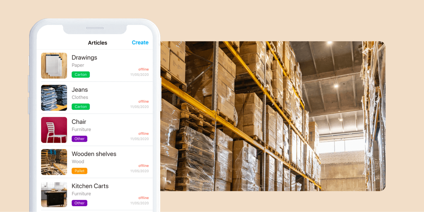app for warehousing