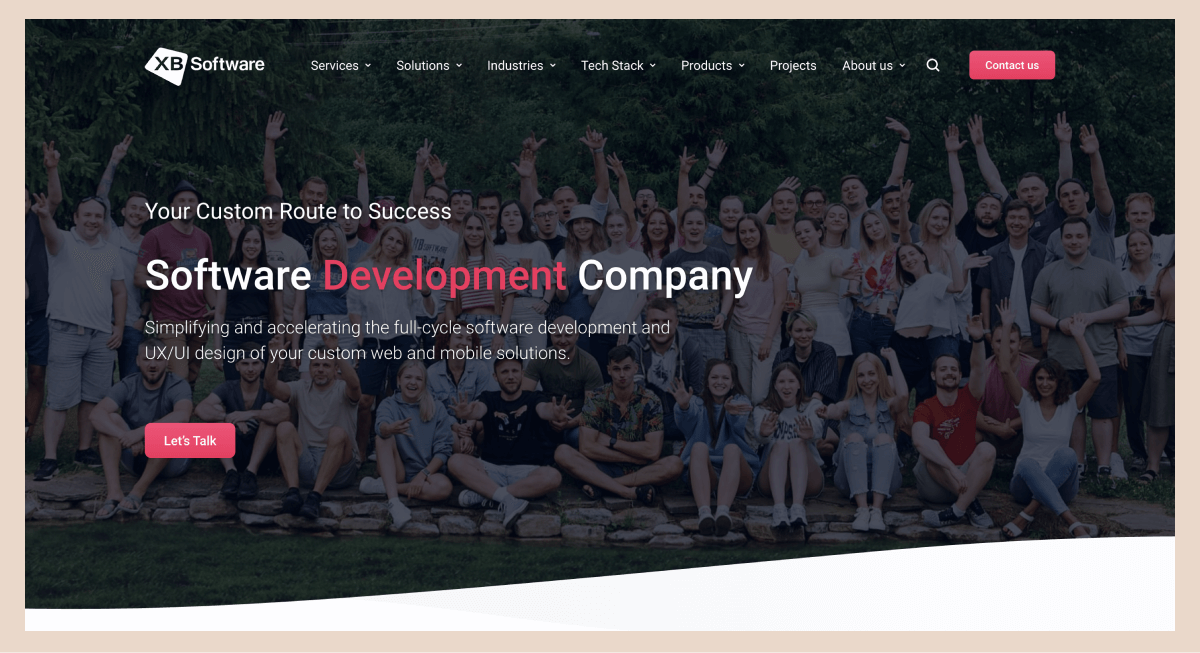 XB Software homepage.png